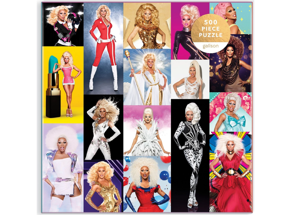 GALISON Čtvercové puzzle RuPaul's Drag Race 500 dílků