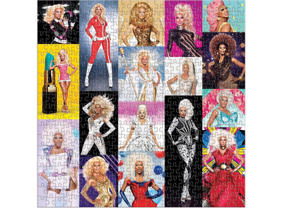 GALISON Čtvercové puzzle RuPaul's Drag Race 500 dílků