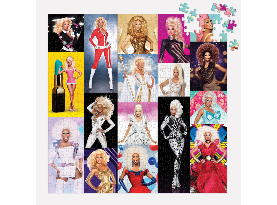 GALISON Čtvercové puzzle RuPaul's Drag Race 500 dílků