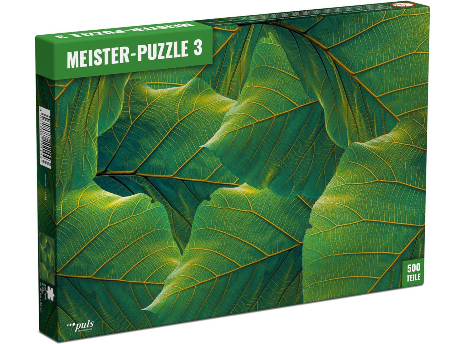 PULS ENTERTAINMENT Meister-Puzzle 3: Listy 500 dílků