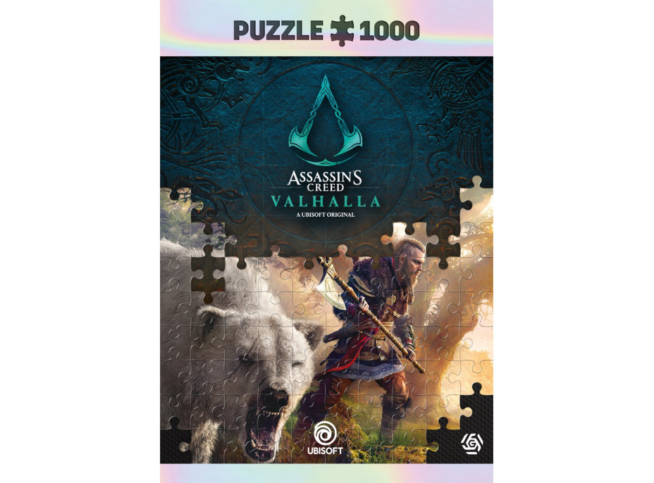 GOOD LOOT Puzzle Assassin's Creed Valhalla - Eivor & Polar Bear 1000 dílků