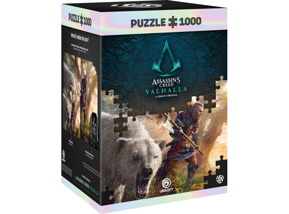 GOOD LOOT Puzzle Assassin's Creed Valhalla - Eivor & Polar Bear 1000 dílků