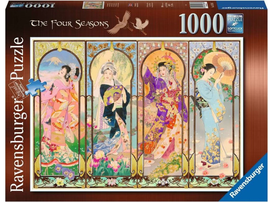 RAVENSBURGER Puzzle Čtvero ročních období 1000 dílků