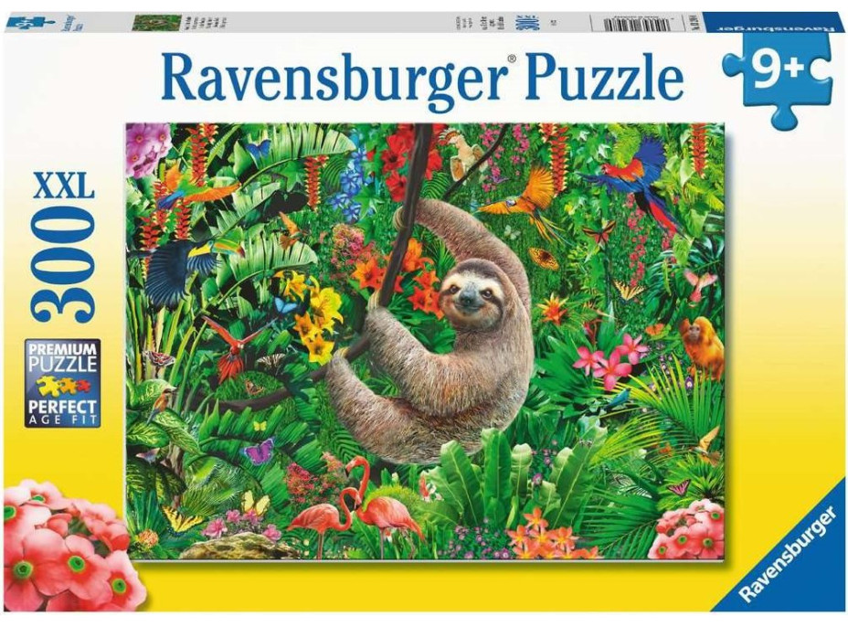 RAVENSBURGER Puzzle Roztomilý lenochod XXL 300 dílků