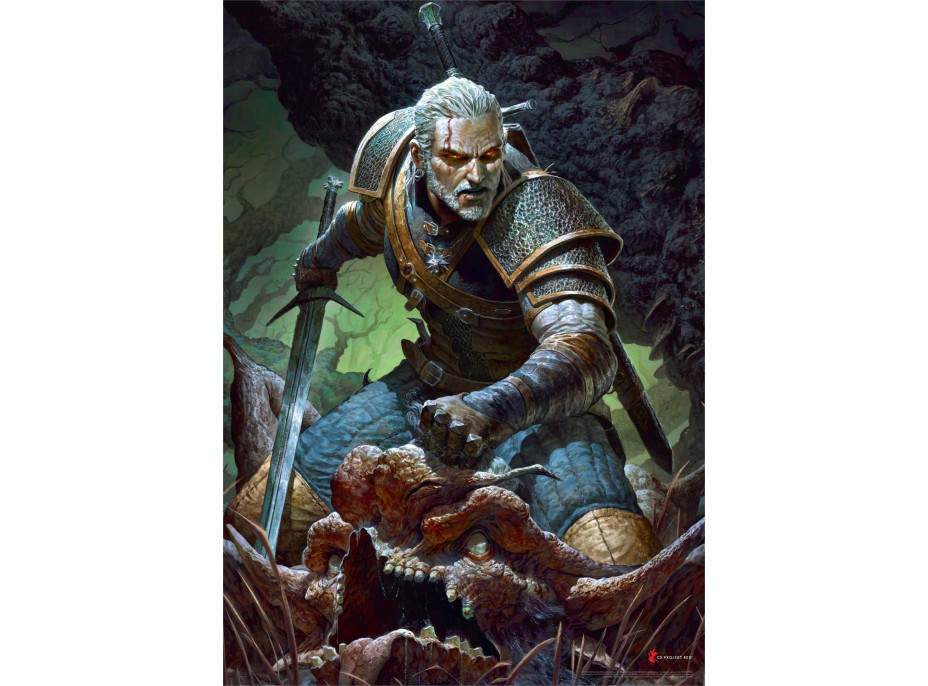 GOOD LOOT Puzzle Witcher - Dark World 1000 dílků