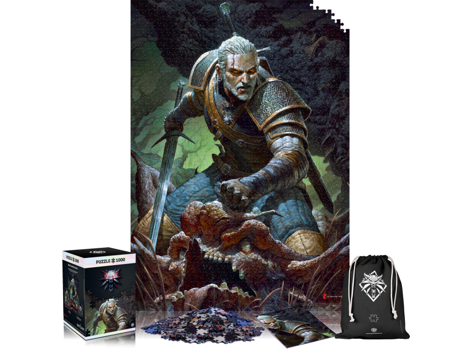 GOOD LOOT Puzzle Witcher - Dark World 1000 dílků