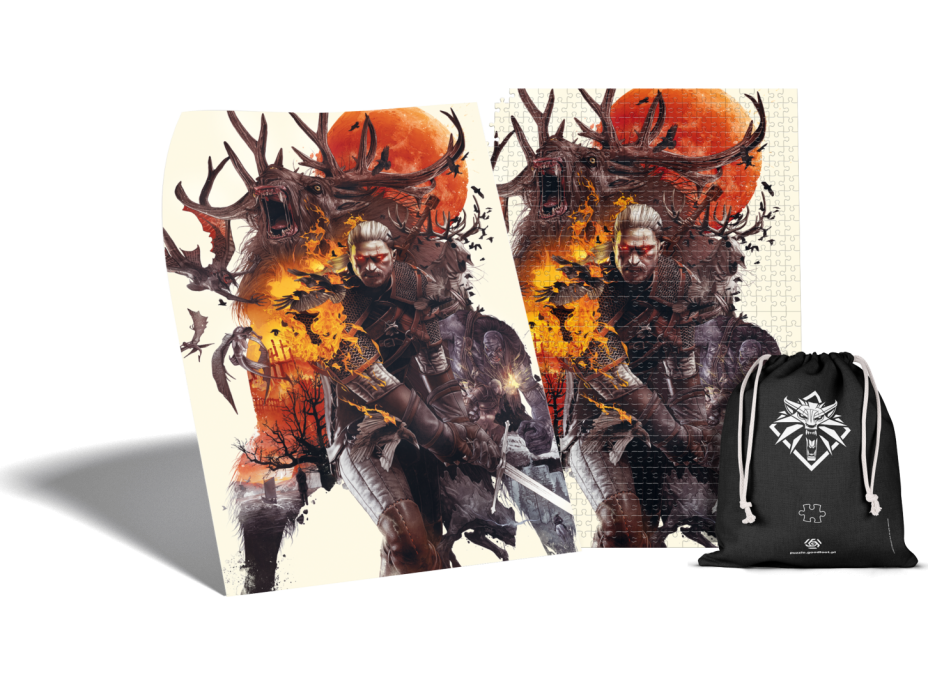 GOOD LOOT Puzzle Witcher - Monsters 1000 dílků