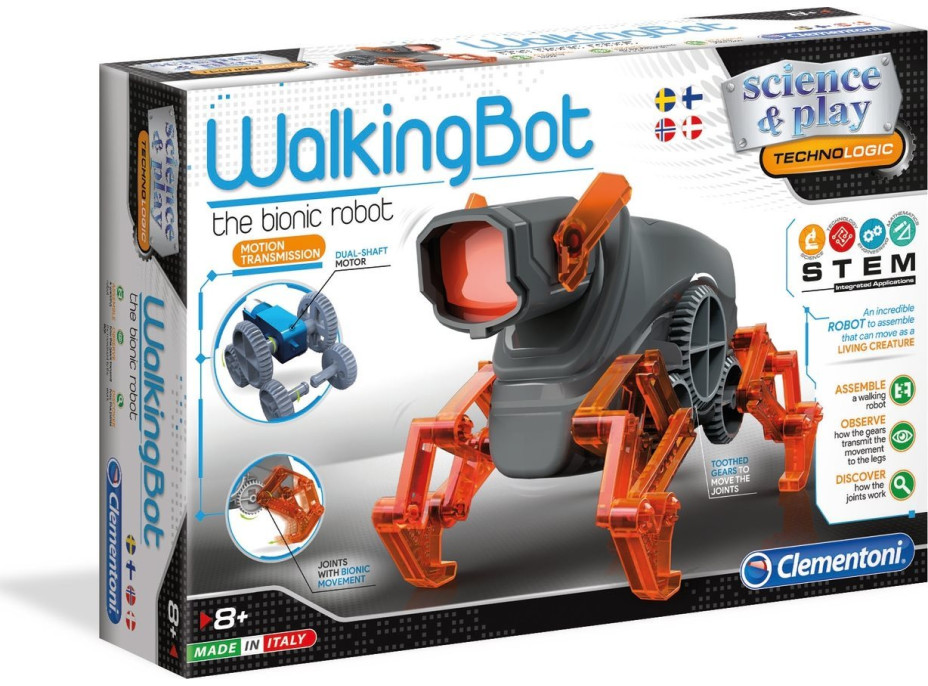 CLEMENTONI Science&Play Robotics: WalkingBot