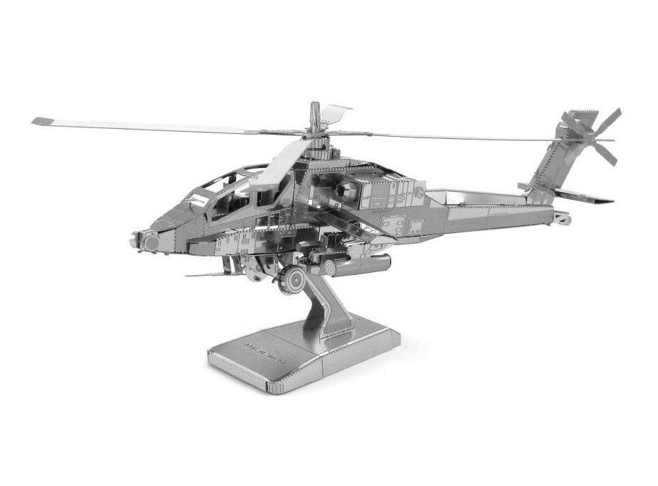 METAL EARTH 3D puzzle Vrtulník AH-64 Apache