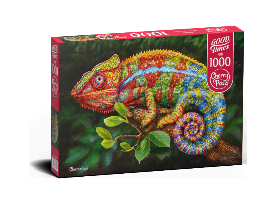 CHERRY PAZZI Puzzle Chameleon 1000 dílků