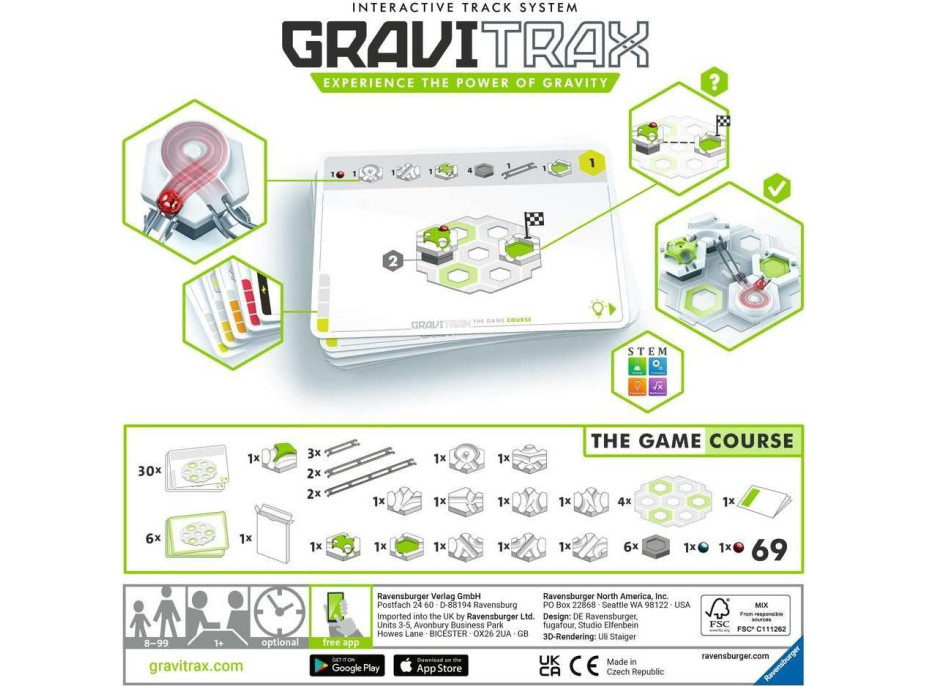 RAVENSBURGER Hra GraviTrax The Game: Kurs
