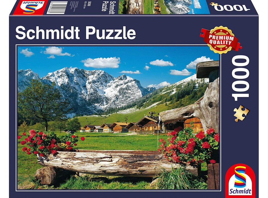 SCHMIDT Puzzle Horský ráj 1000 dílků