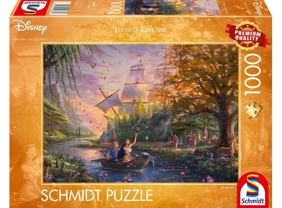 SCHMIDT Puzzle Pocahontas 1000 dílků