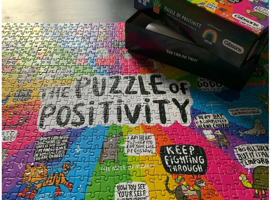 GIBSONS Puzzle pozitivního myšlení 1000 dílků