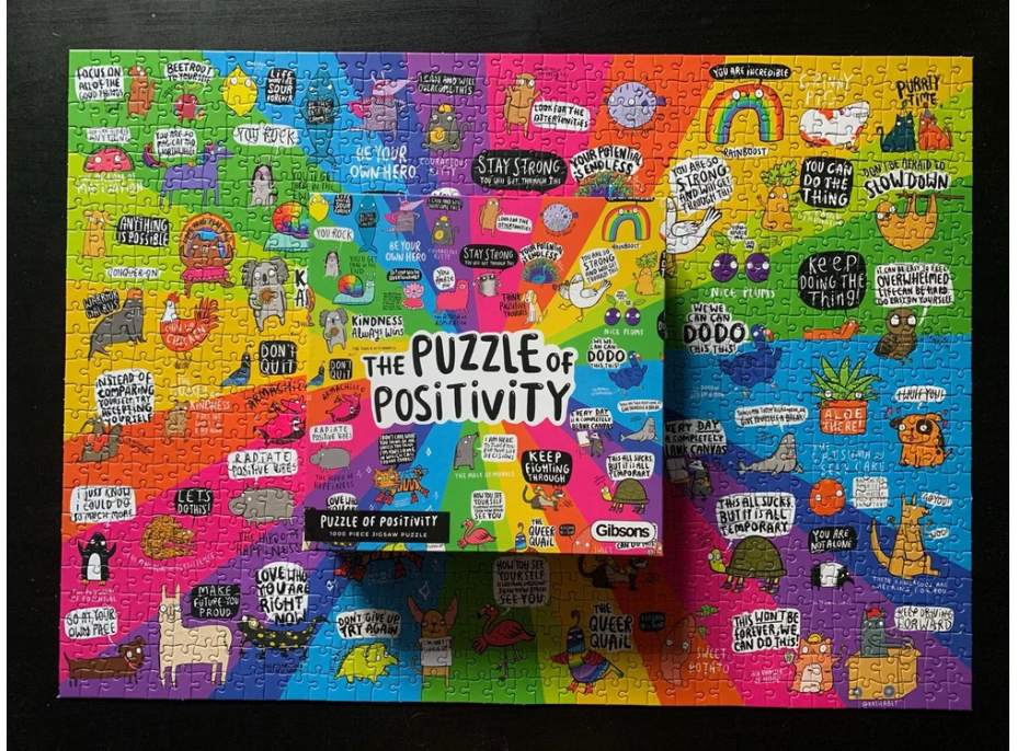 GIBSONS Puzzle pozitivního myšlení 1000 dílků