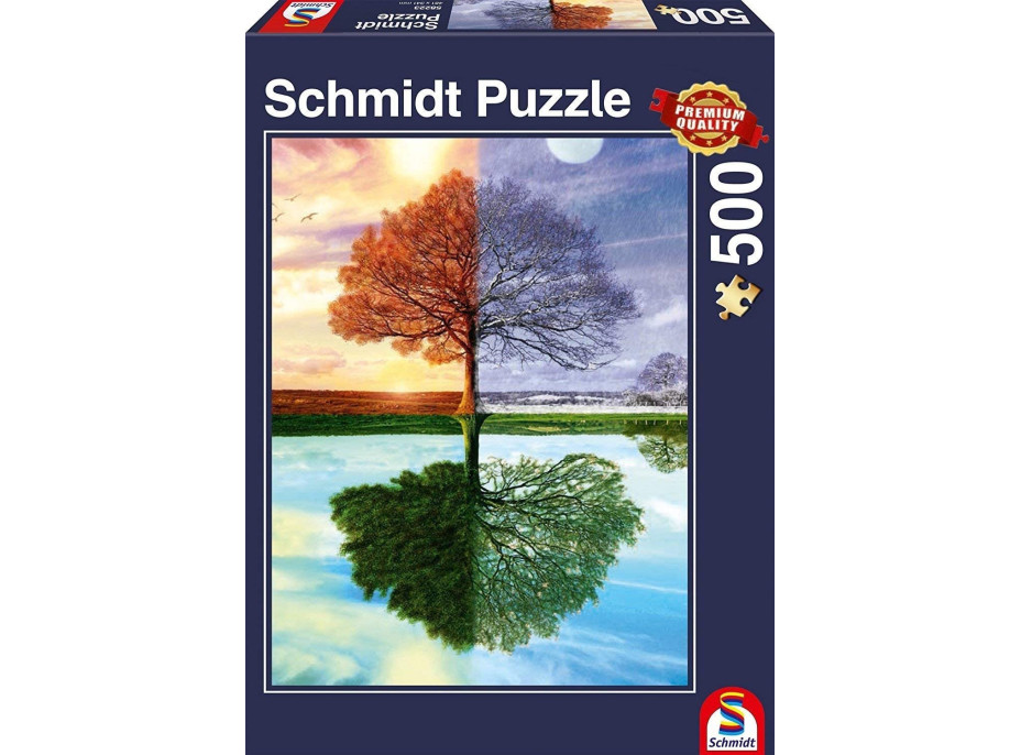 SCHMIDT Puzzle Strom čtyř období 500 dílků