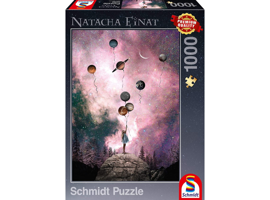 SCHMIDT Puzzle Touha po planetě 1000 dílků