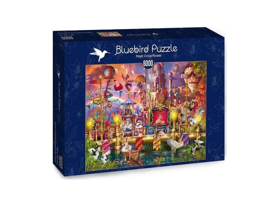 BLUEBIRD Puzzle Kouzelná cirkusová přehlídka 6000 dílků