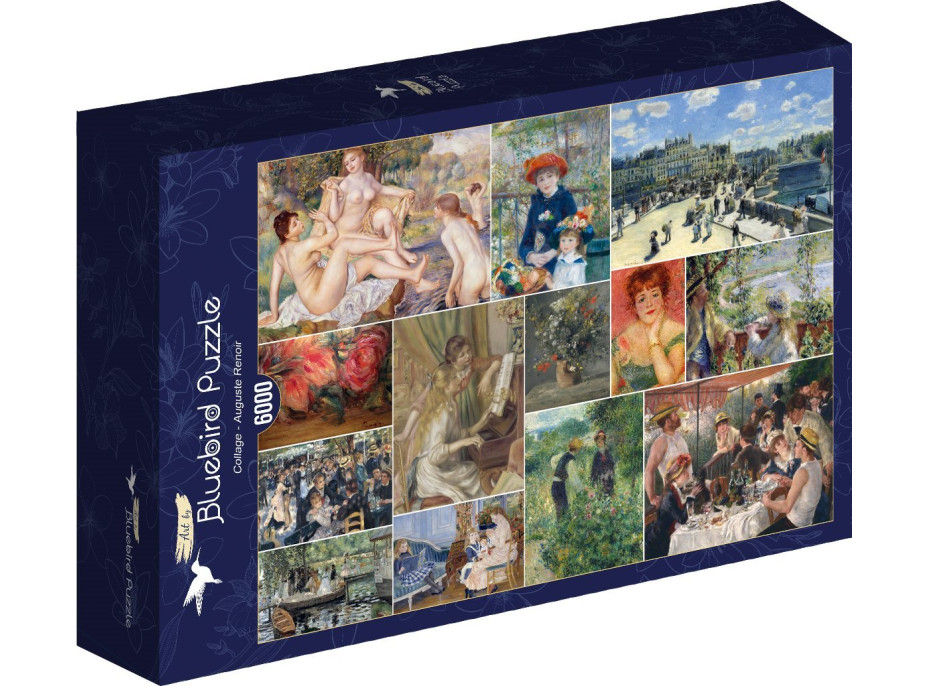 BLUEBIRD Puzzle Koláž obrazů: Auguste Renoir 6000 dílků