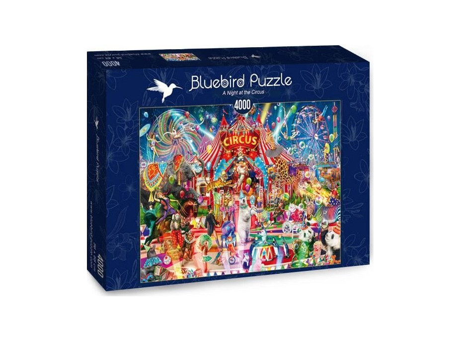 BLUEBIRD Puzzle Noc v cirkusu 4000 dílků