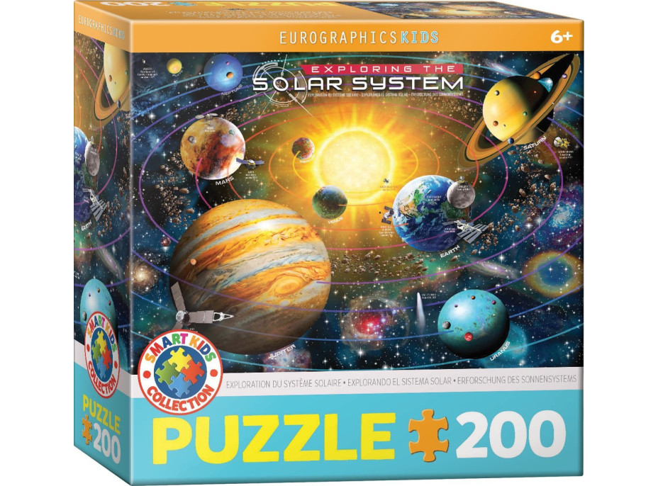 EUROGRAPHICS Puzzle Prozkoumej sluneční soustavu 200 dílků