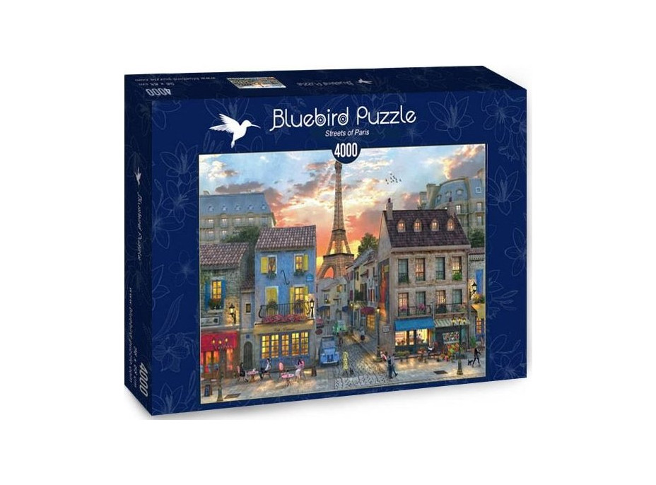 BLUEBIRD Puzzle Ulice v Paříži 4000 dílků