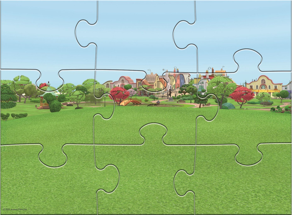 TREFL Magnetická puzzle sada Zábavný svět králíčka Binga