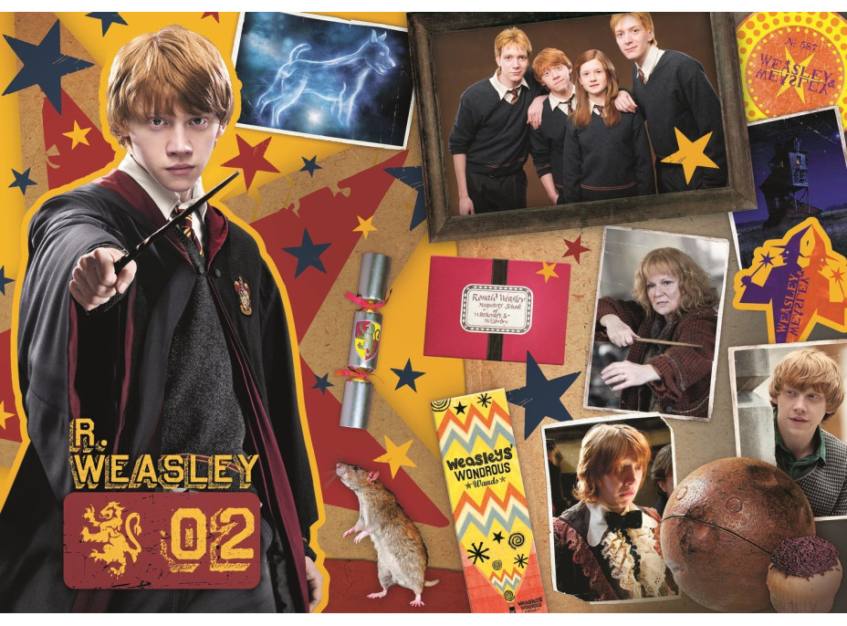 TREFL Puzzle Harry Potter: Ron, Hermiona a Harry 400 + 500 + 600 dílků