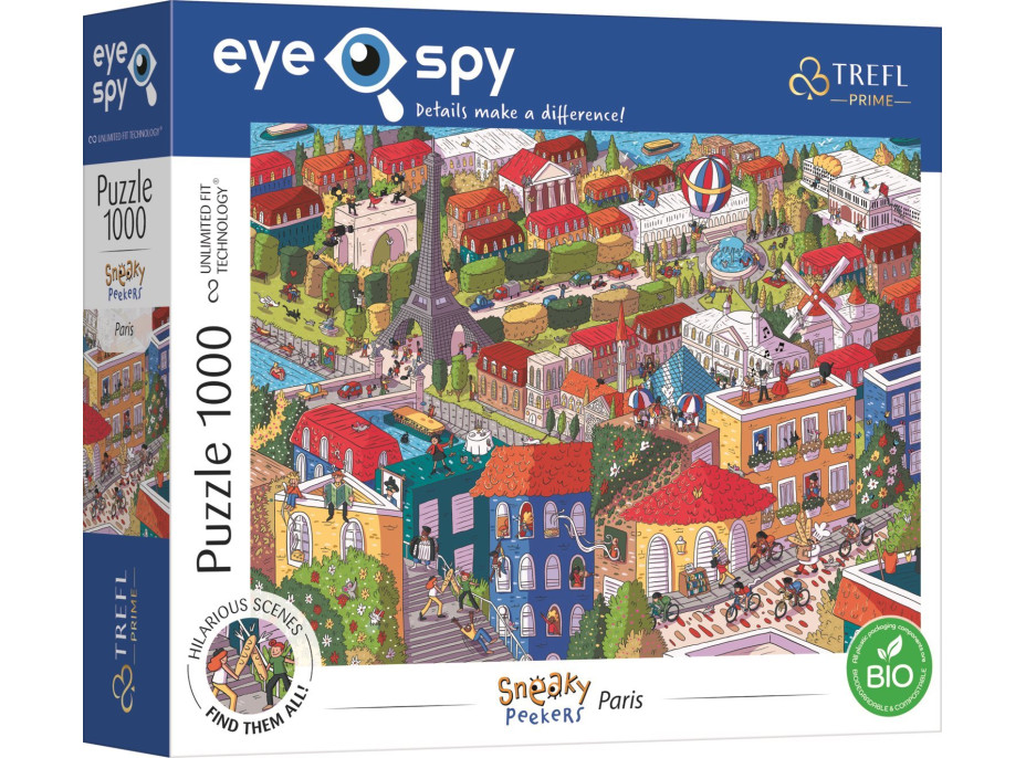 TREFL Puzzle UFT Eye-Spy: Paříž 1000 dílků